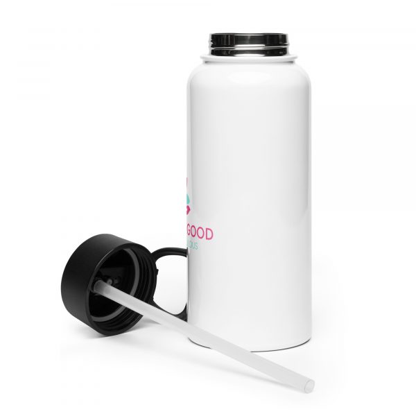 Stainless Steel Water Bottle with Straw | Looking Good Feeling Fabulous - Image 7
