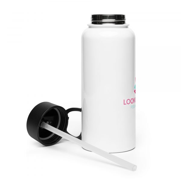 Stainless Steel Water Bottle with Straw | Looking Good Feeling Fabulous - Image 8