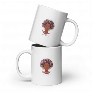 White Glossy Mug | Hope. Heal. Thrive.
